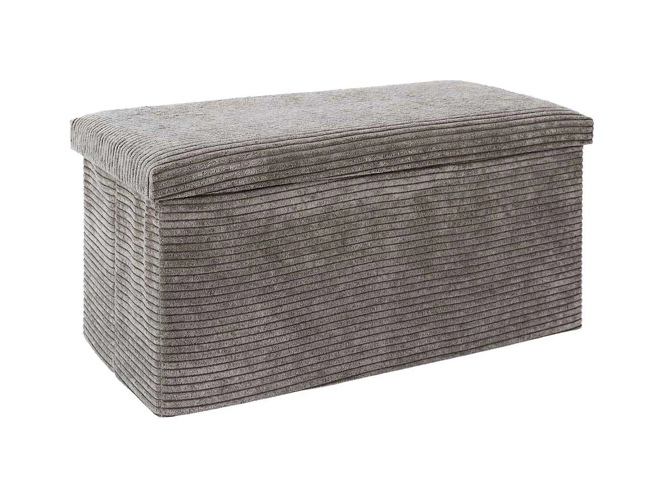 Coffre Banc Pliable Cotele Scott Taupe Gris