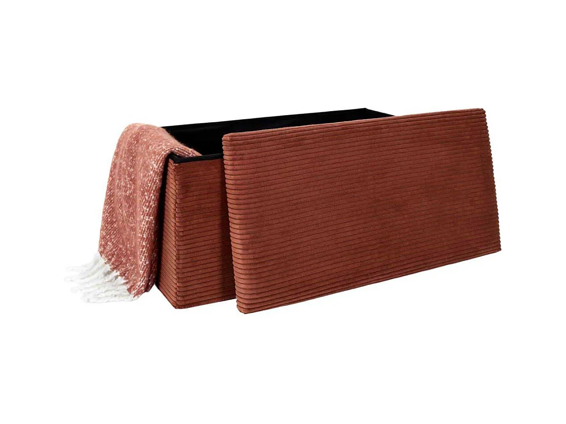 Coffre Banc Pliable Cotele Scott Terra Orange