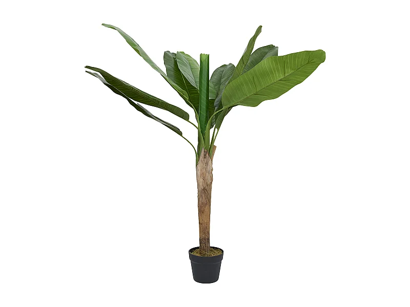 Plante Artificielle Bananier 120cm Vert