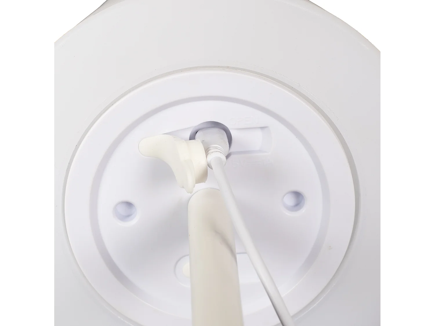 Lampe A Poser Ip44 Rechargeable Blanc Blanc