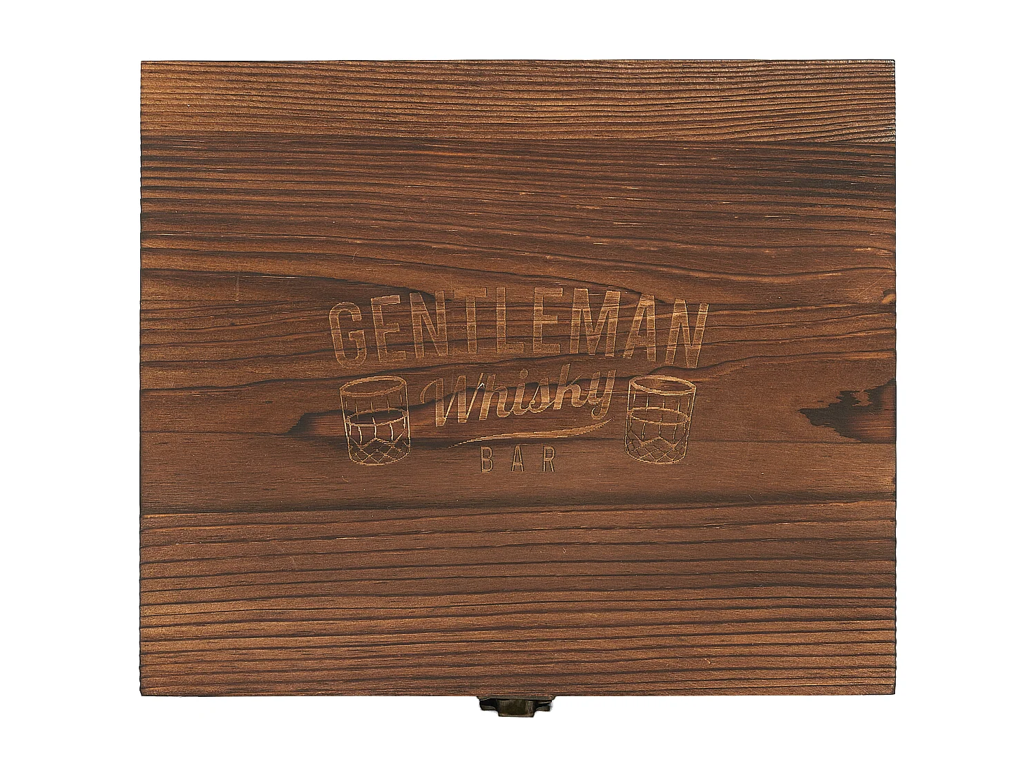Coffret Whisky Gentleman 10 Pcs Marron