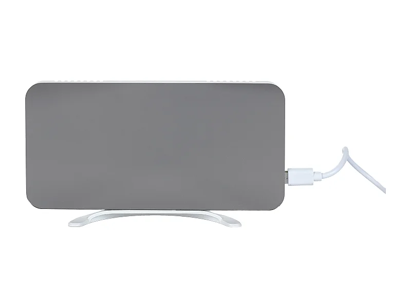 Reveil Numerique Led Miroir Rgb Blanc