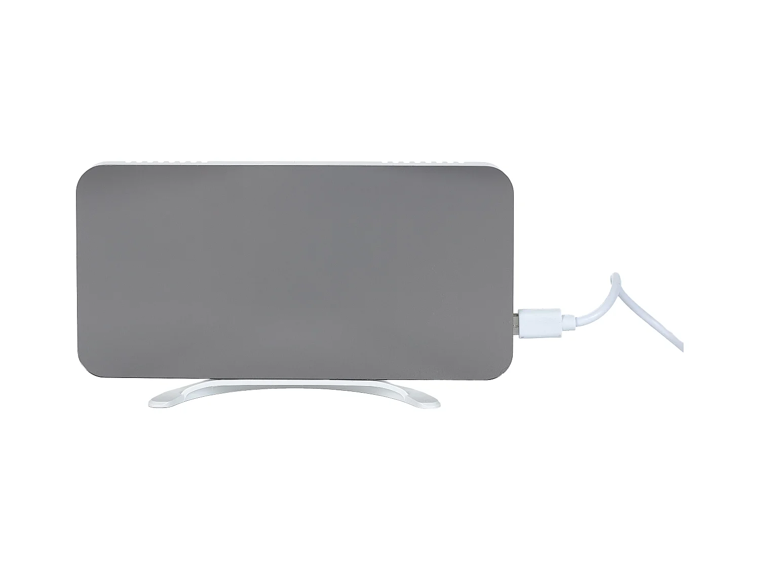 Reveil Numerique Led Miroir Rgb Blanc
