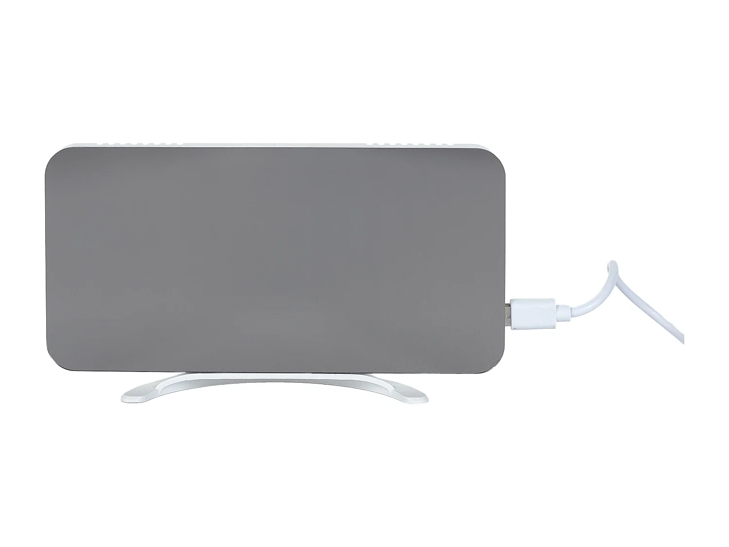 Reveil Numerique Led Miroir Rgb Blanc