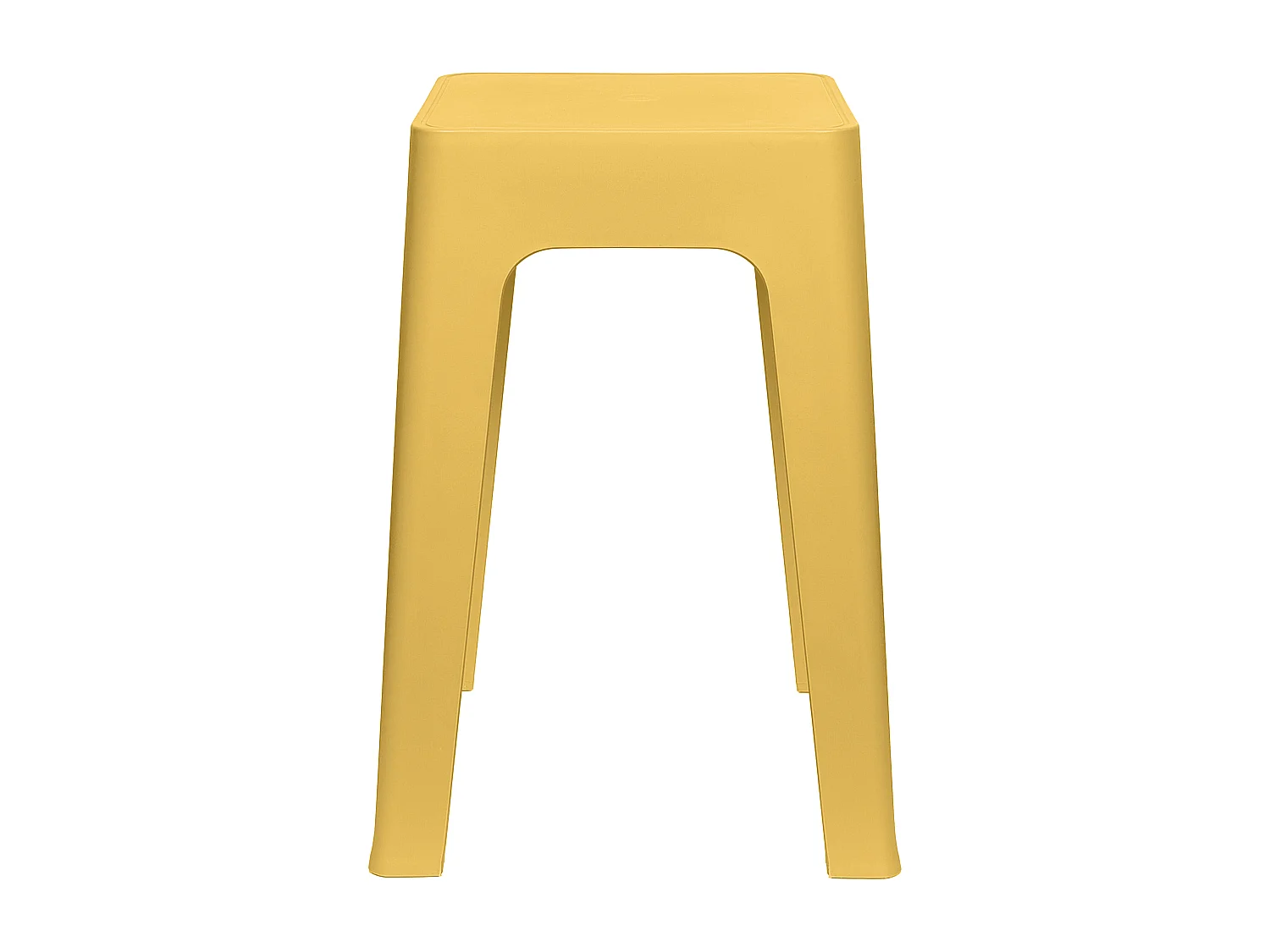 Tabouret Empilable Spectra Jaune Jaune