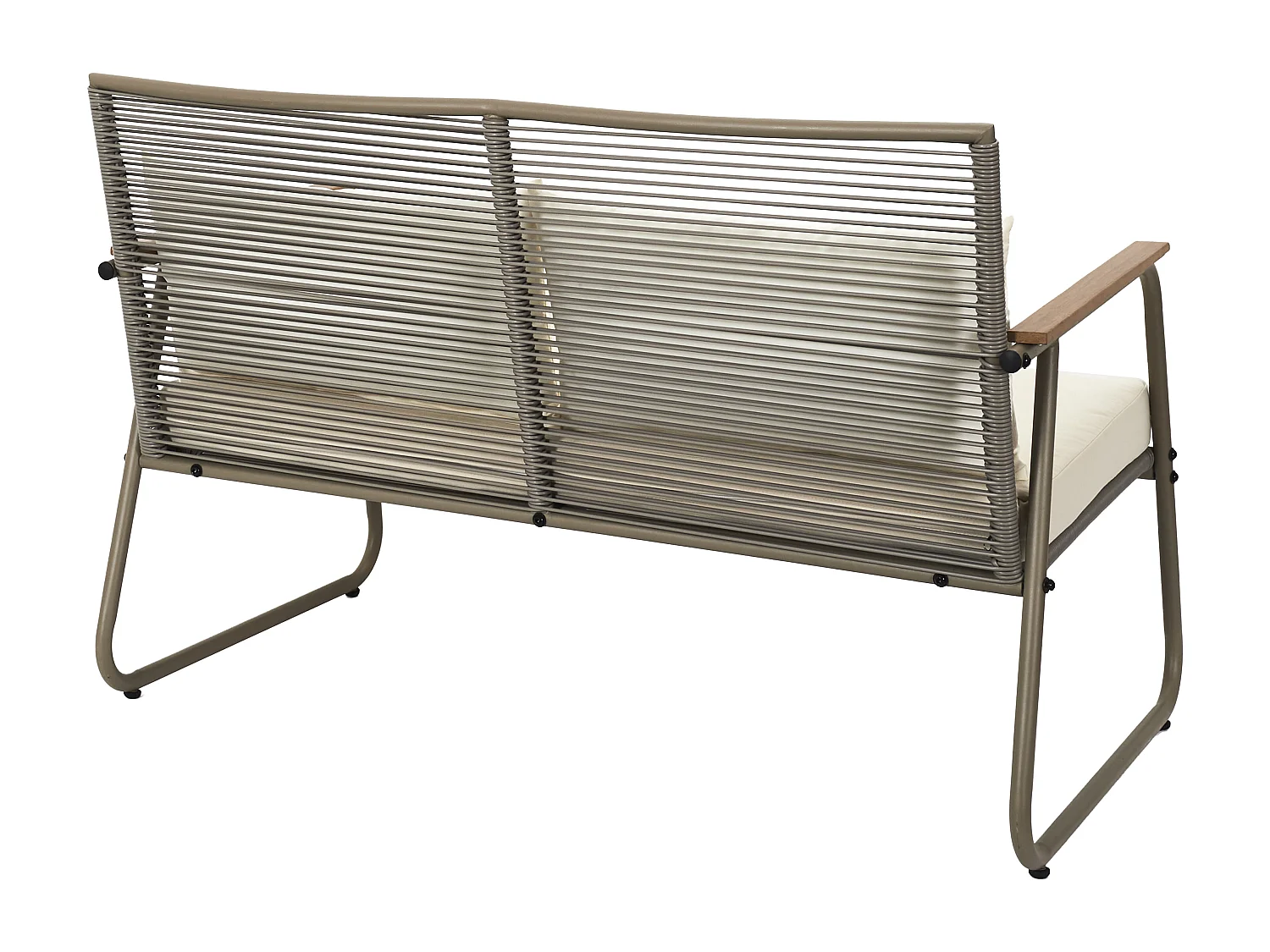 Salon De Jardin Palma Beige 4 Pcs Beige