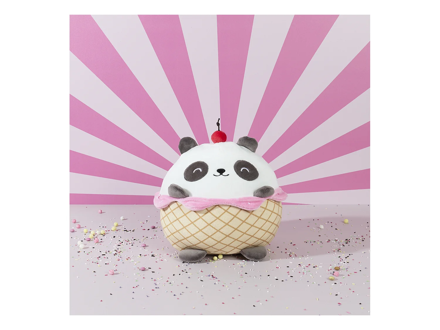 Peluche Panda 20cm Blanc