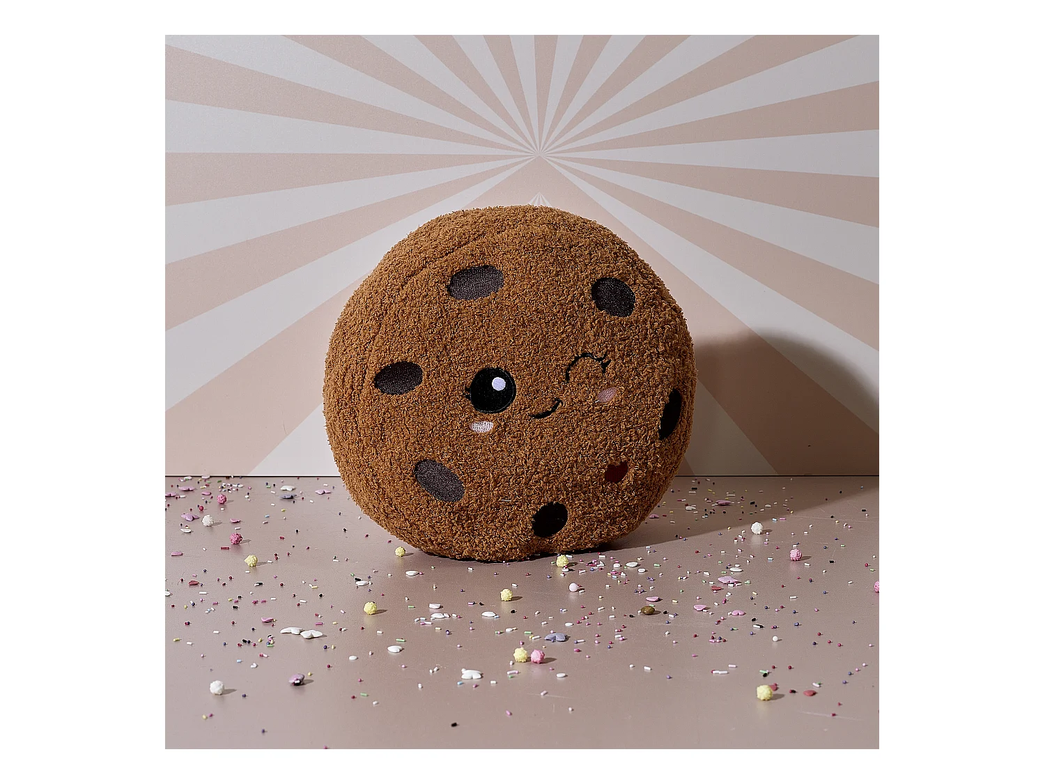 Peluche Cookie 25cm Marron