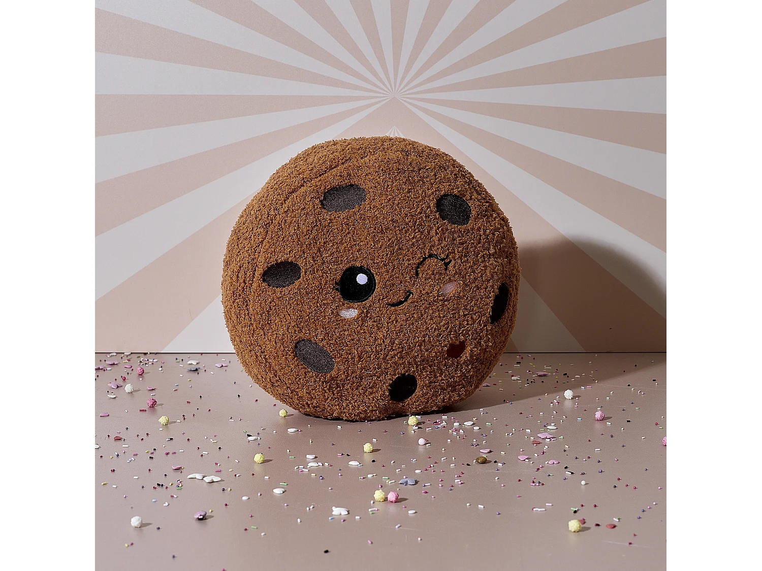 Peluche Cookie 25cm Marron