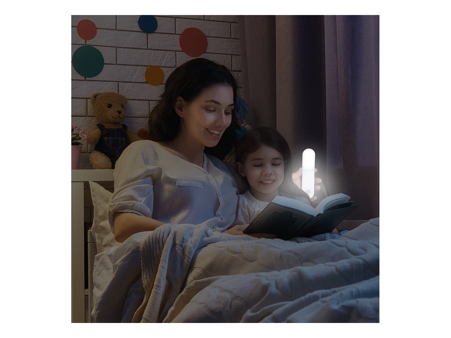 Lampe Murale Baladeuse Led Blanc