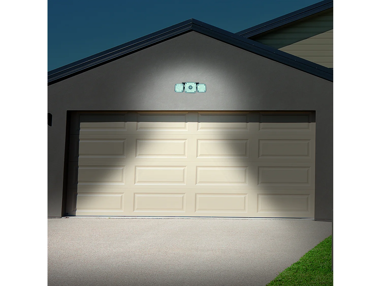 Spot Solaire Detecteur De Mouvement 112 Led Noir