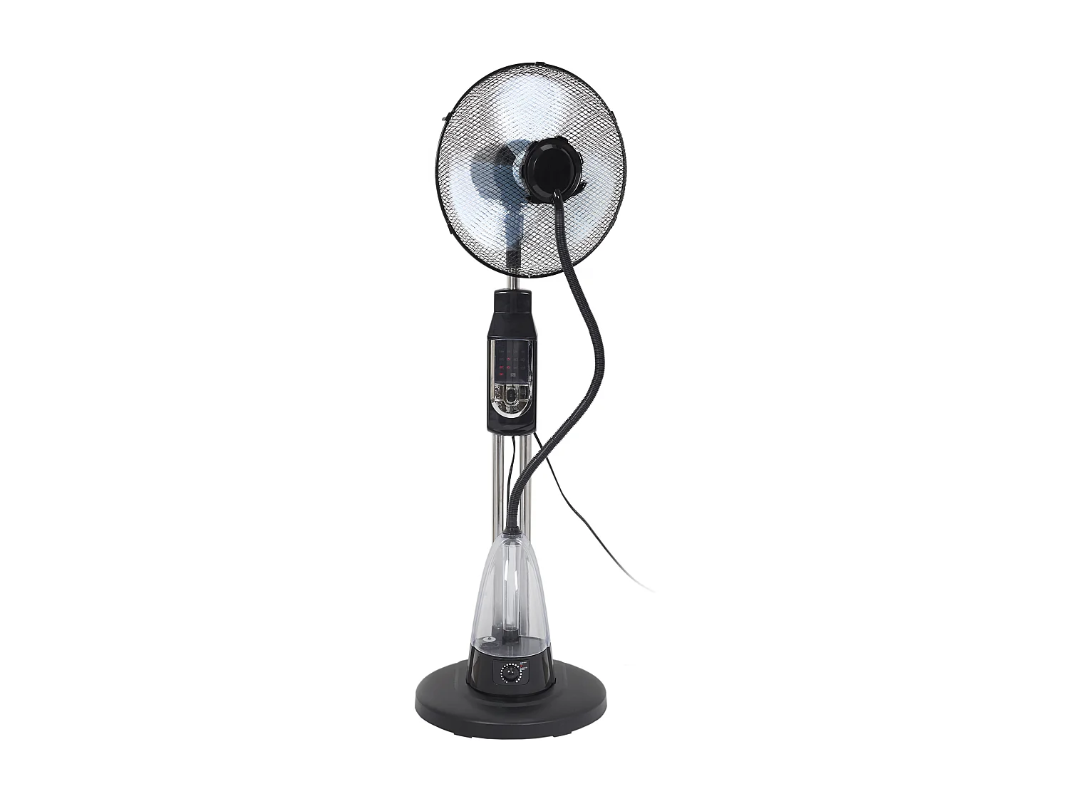 Ventilateur Brumisateur 40cm Telecommande Noir