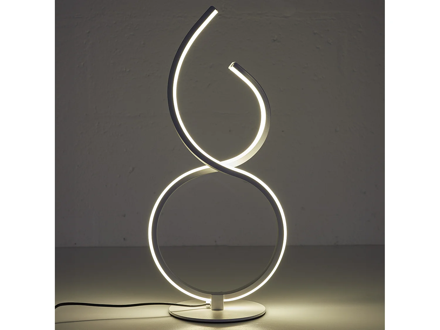 Lampe Led Design Blanc Blanc