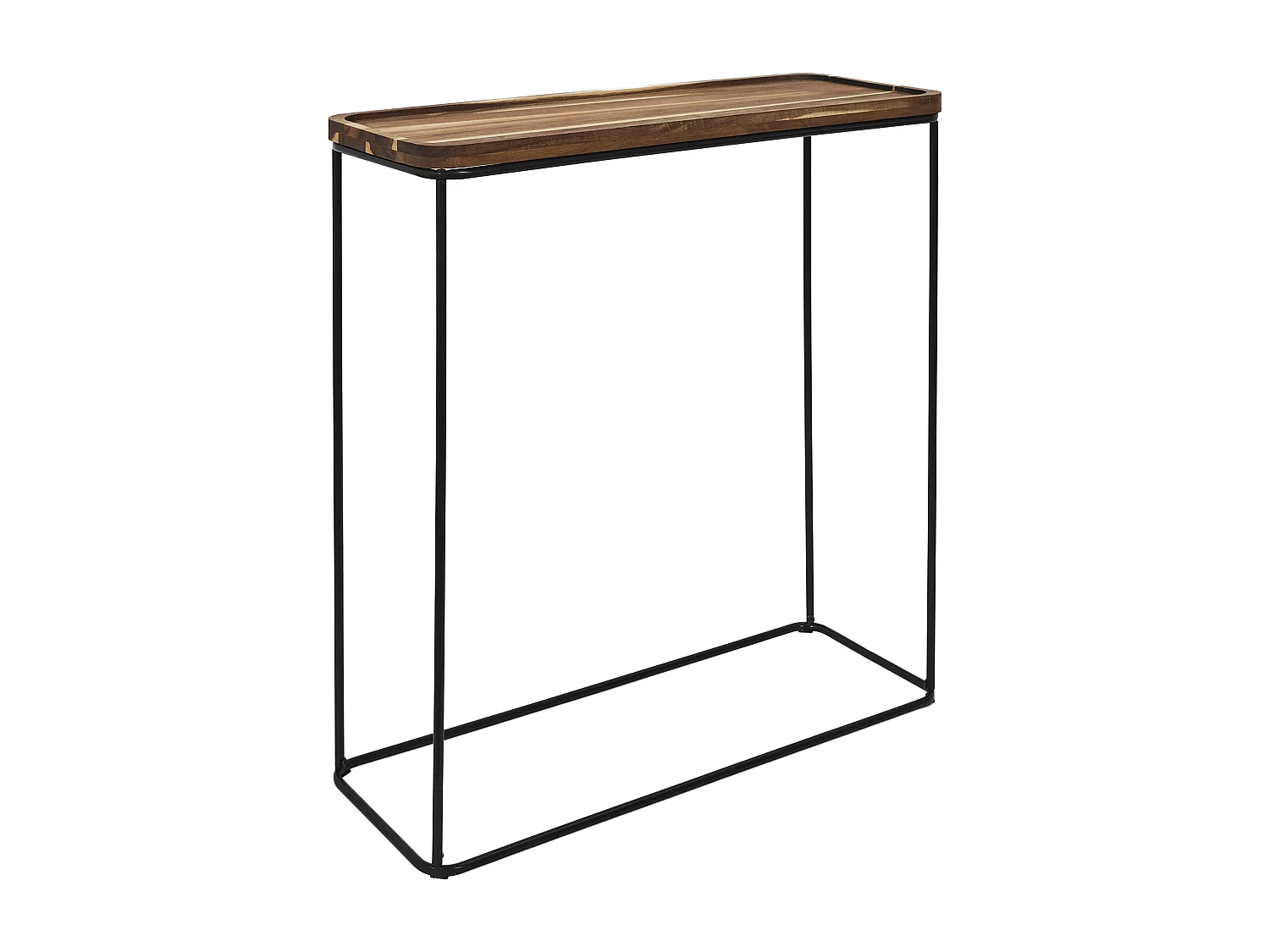 Console Acacia Marron, Noir