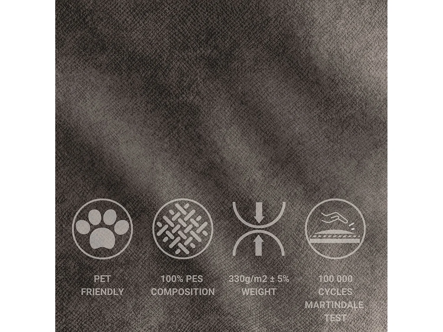 Polsterbett Shell - 120 x 200 cm - Samtstoff - braun