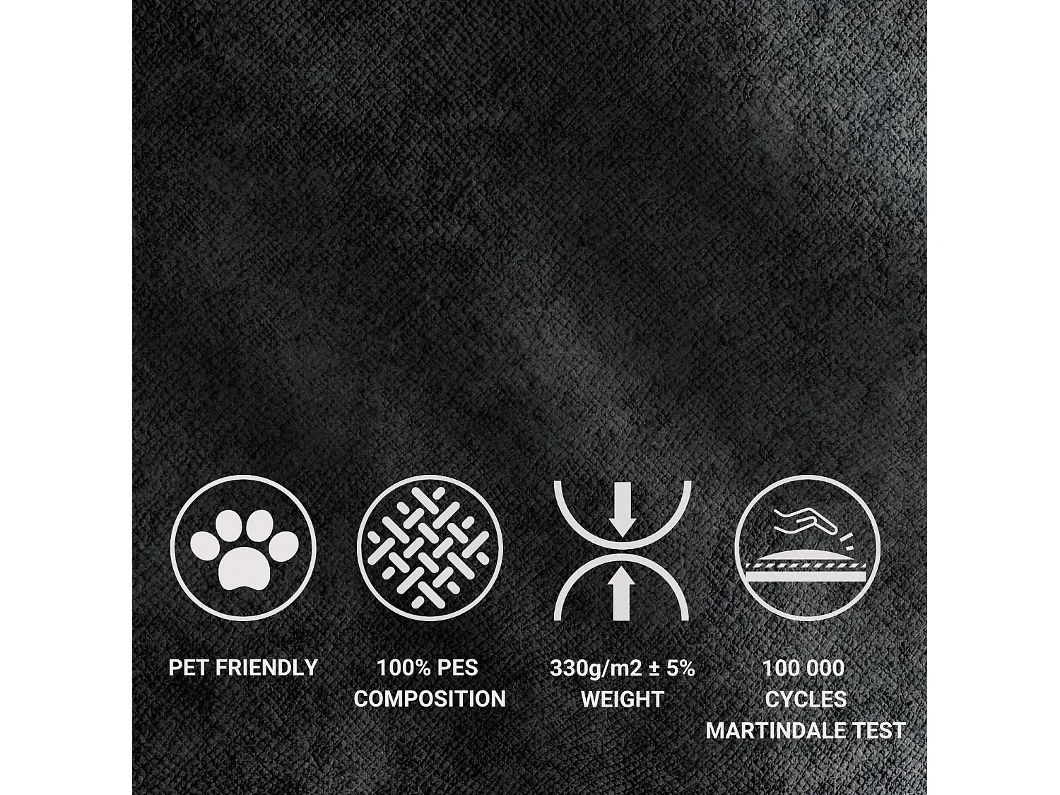 Polsterbett Shell - 160 x 200 cm - Samtstoff - anthrazit