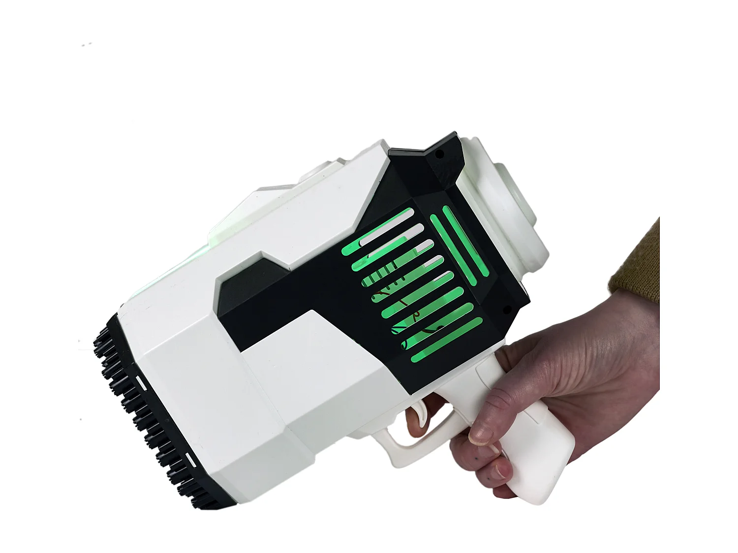 Pistolet A Bulles 132 Trous Blanc, Noir