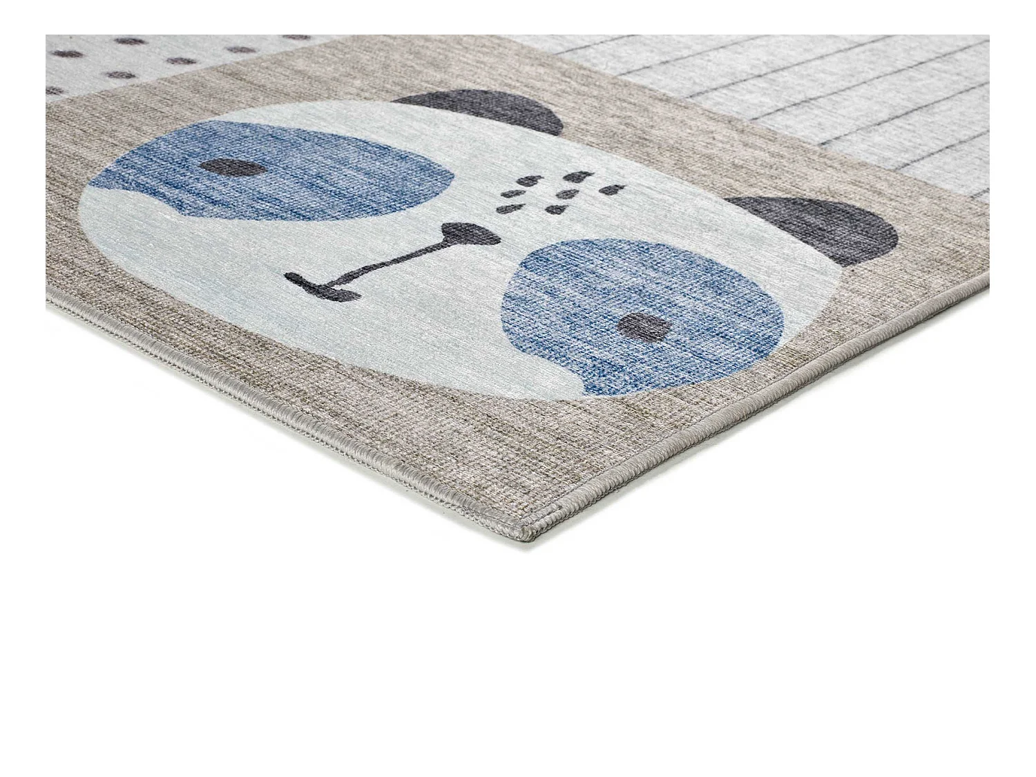 Tappeto interno lavabile - bambini animali - multicolore - 120 x 170 cm - CANDY