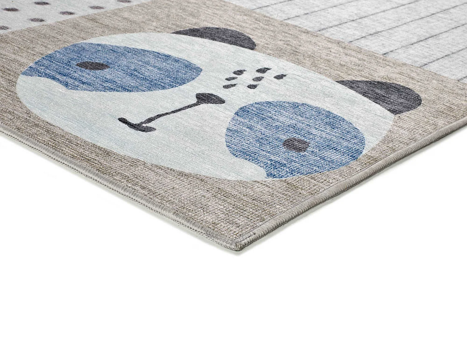 Tappeto interno lavabile - bambini animali - multicolore - 120 x 170 cm - CANDY