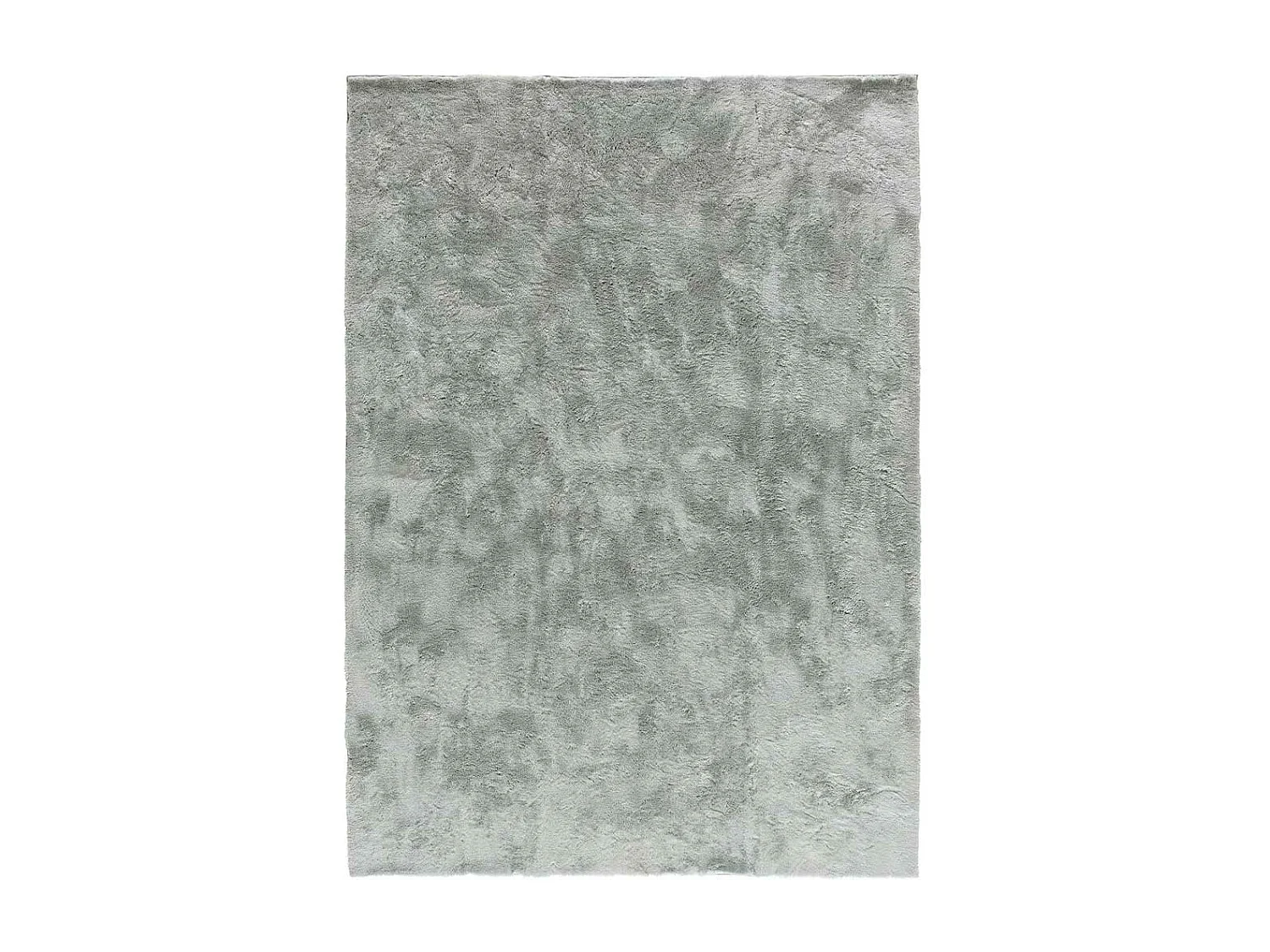 Tapis intérieur - shaggy uni - argent - 160 x 230 cm - ROMA