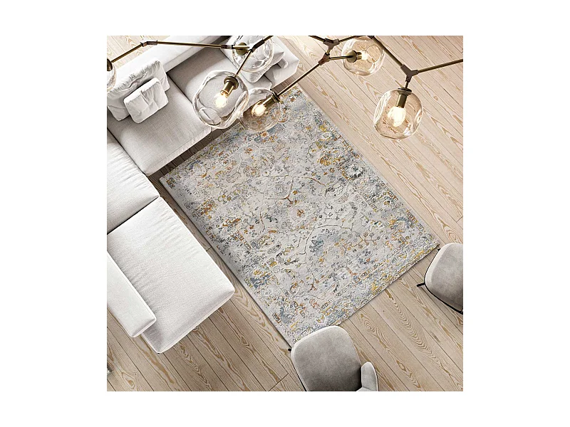 Alfombra interior  - vintage - multicolor - 115 x 170 cm - SPRINGS