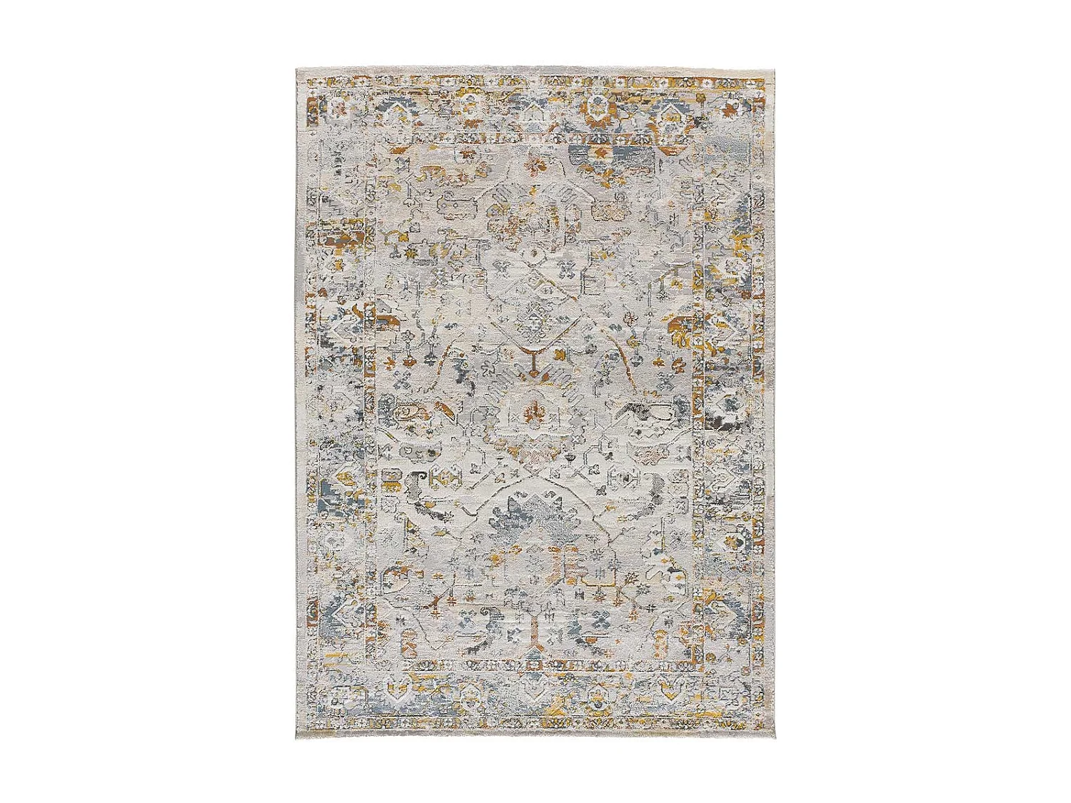 Tapis intérieur - vintage - multicolore - 134 x 200 cm - SPRINGS