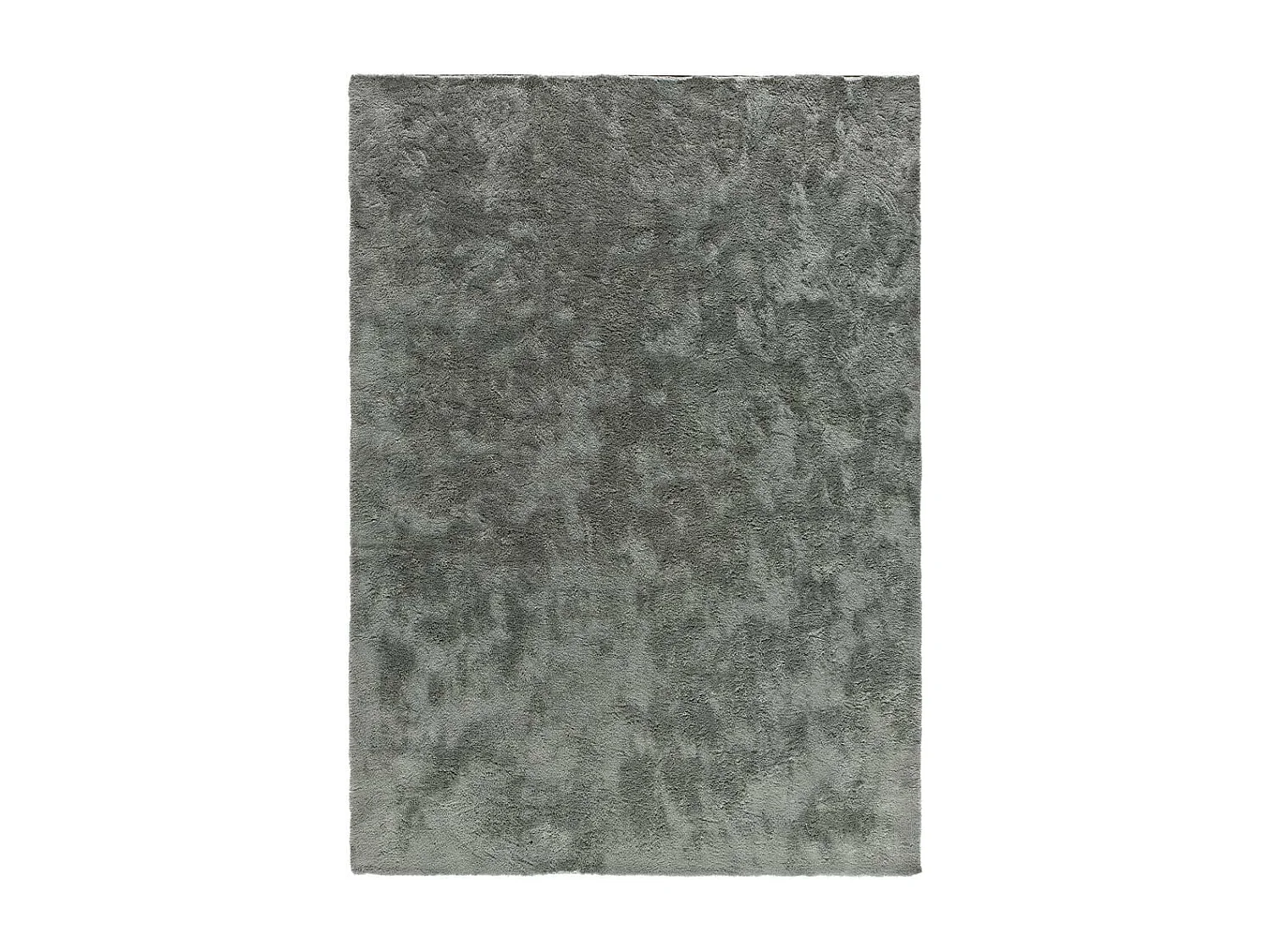 Tapis intérieur - shaggy uni - anthracite - 60 x 110 cm - ROMA