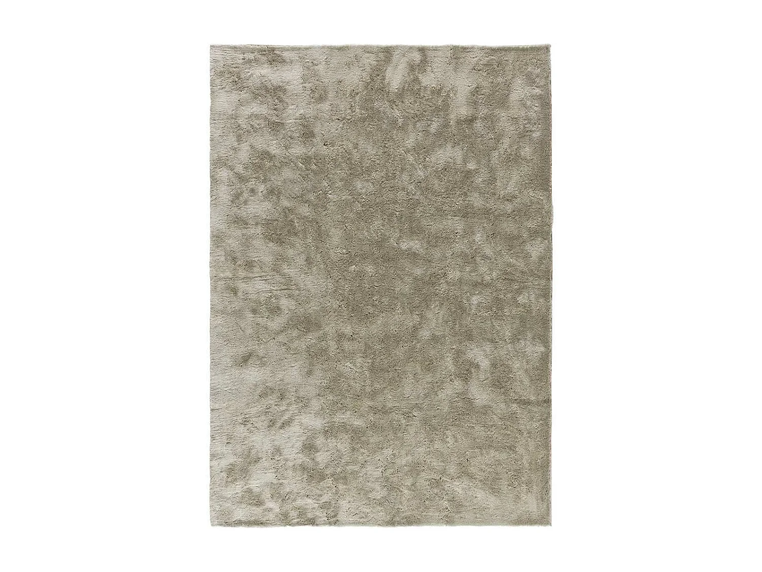 Tapis intérieur - shaggy uni - pierre - 80 x 150 cm - ROMA