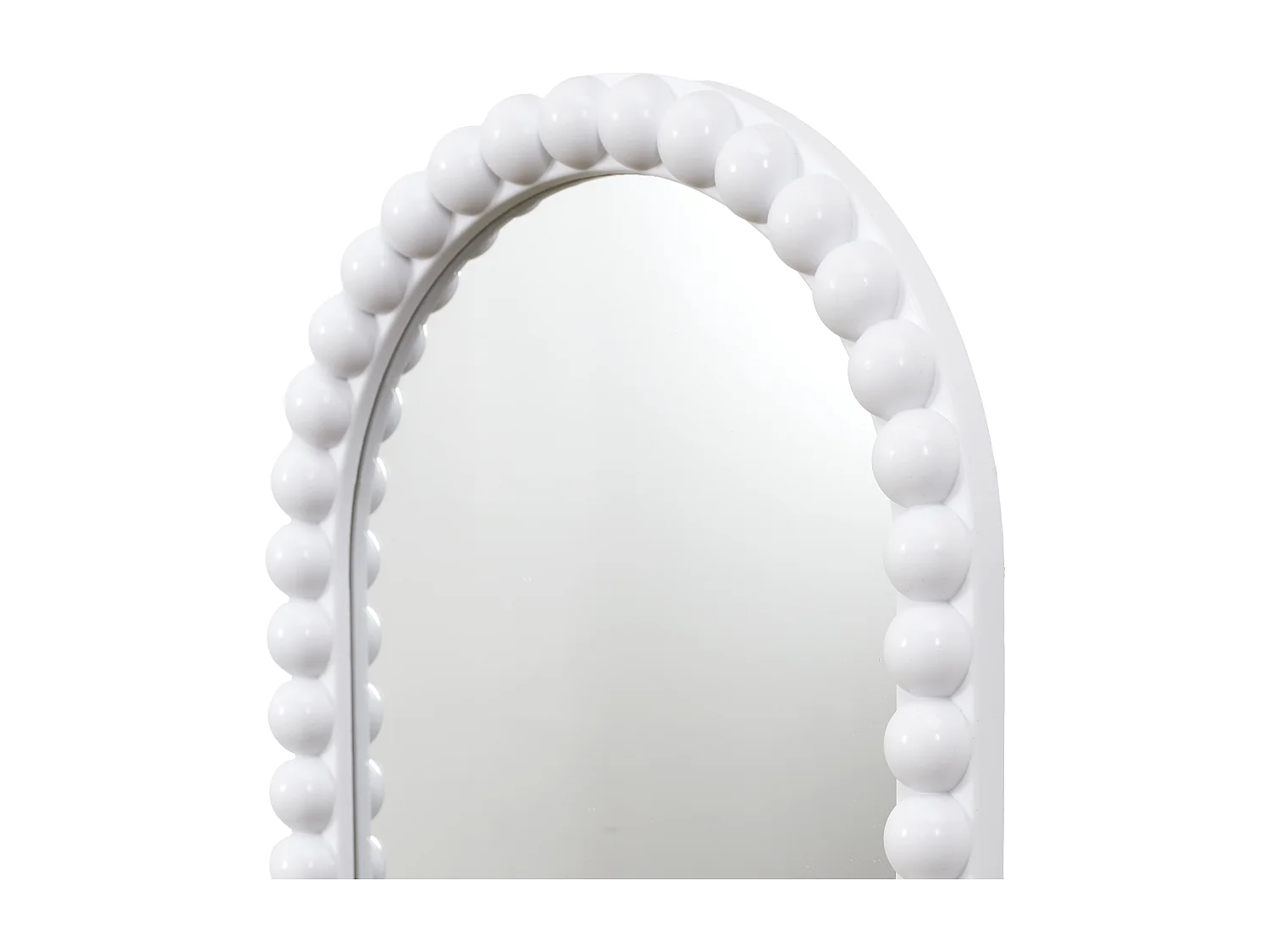 Miroir Corfu Blanc H75cm X3 Blanc