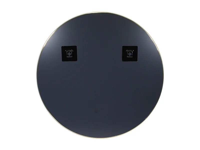 Miroir Extra Plat Rond 55cm M6 Dore Or