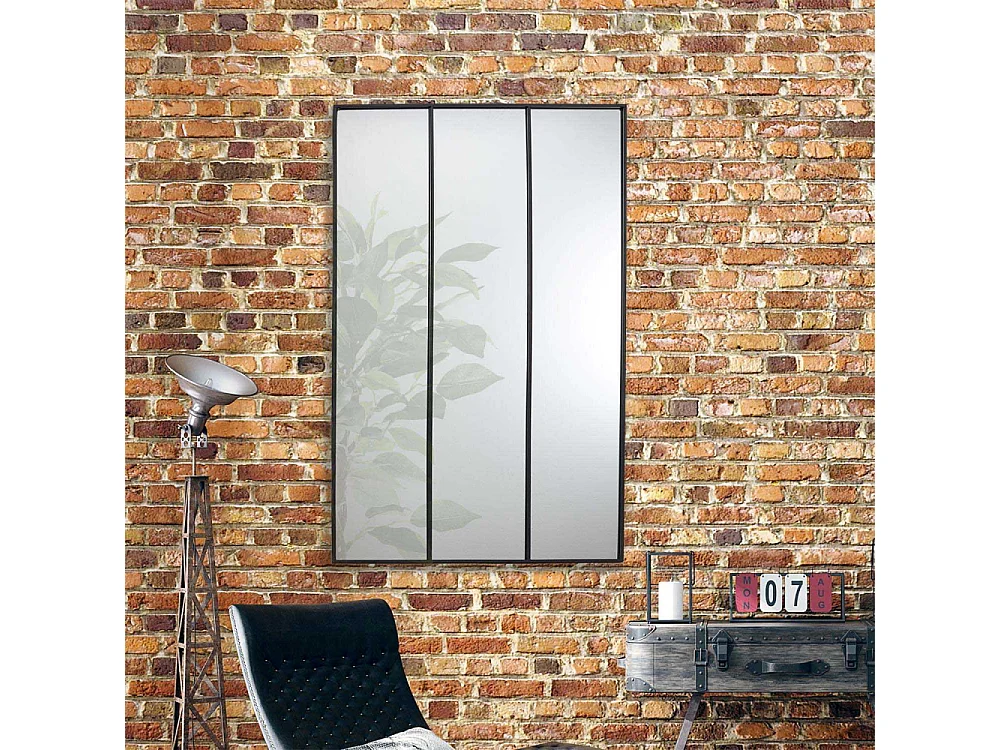 Miroir Atelier Xxl Noir