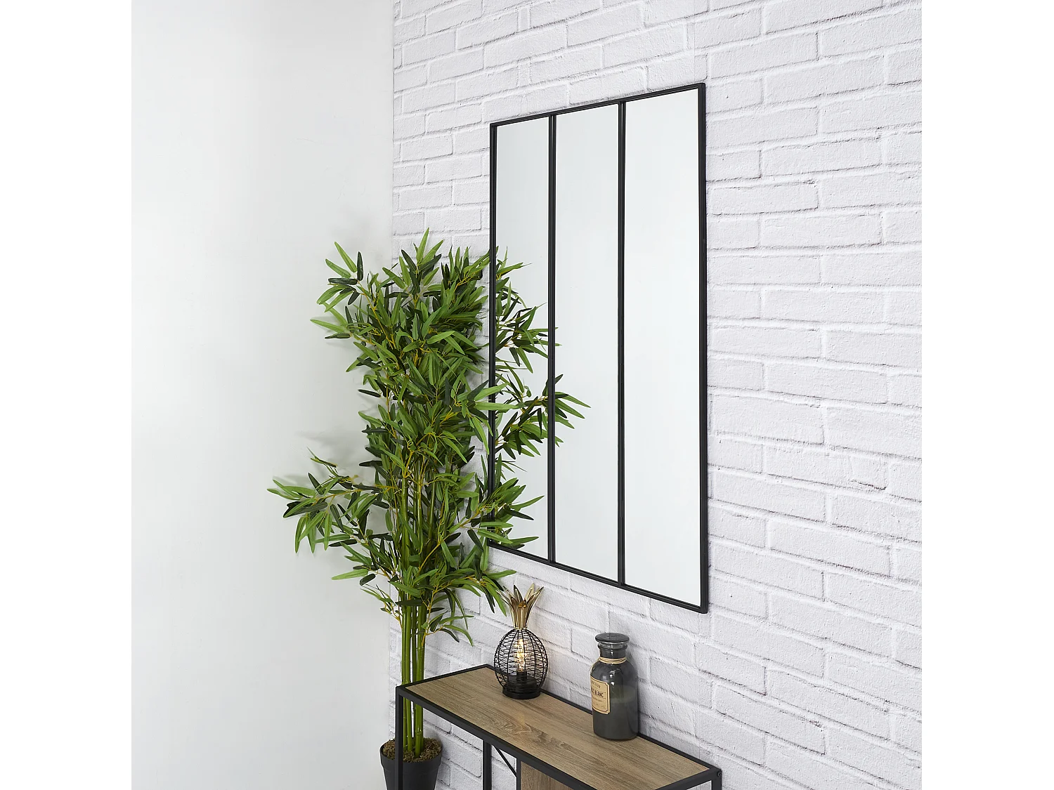 Miroir Atelier Xxl Noir