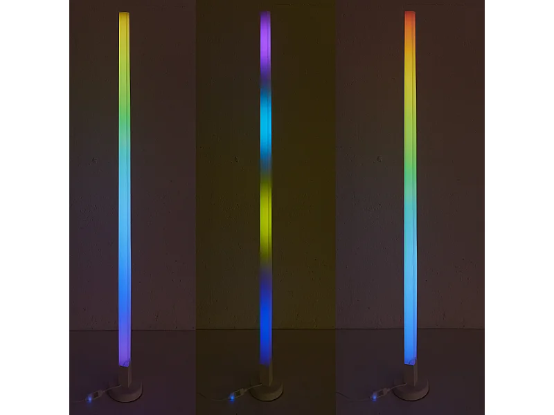 Tube Led 151cm Avec Telecommande A Monter Multicolore