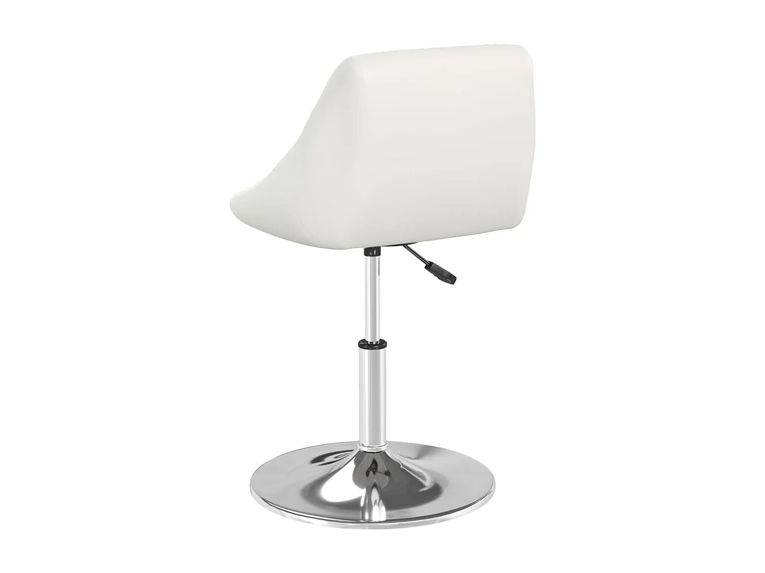 Chaises de salle à manger 2 pcs Blanc Similicuir 10