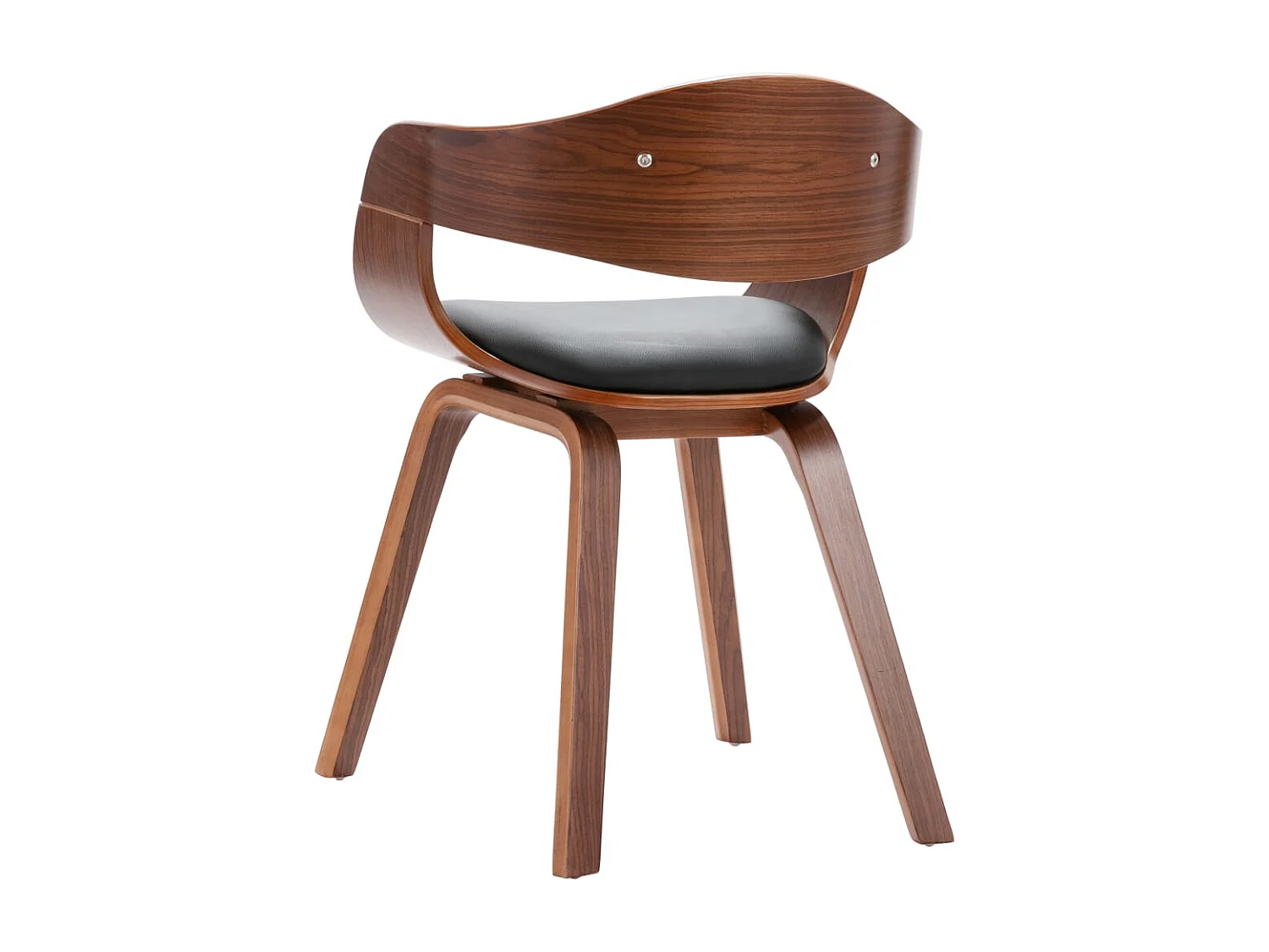 Sedie da Pranzo 6 pz in Legno Piegato e Similpelle