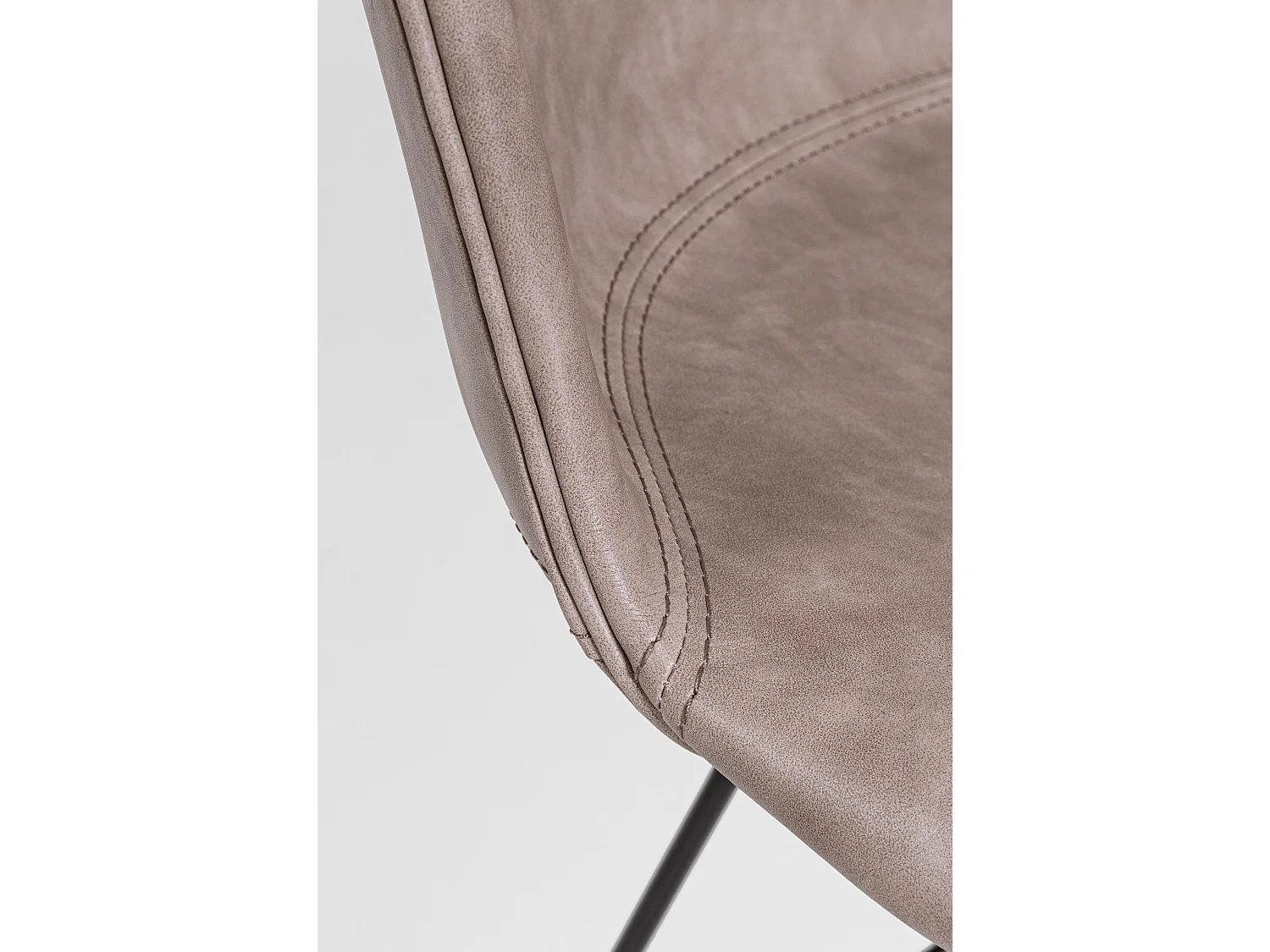 Lot de 2 chaises KUNA – Élégance minimaliste & confort au quotidien-Noir