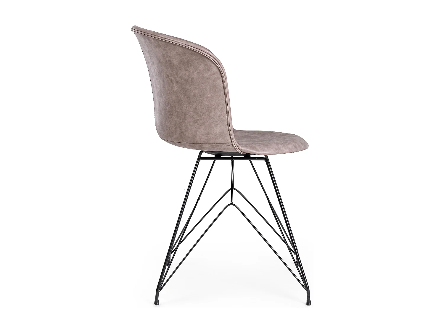 Lot de 2 chaises KUNA – Élégance minimaliste & confort au quotidien-Noir