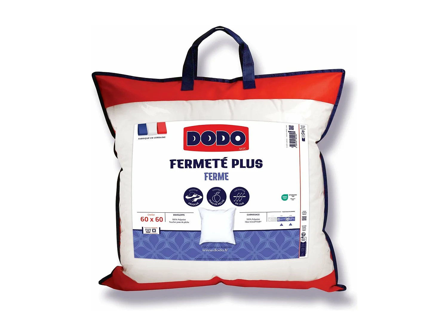 Oreiller 60x60 ferme Dodo