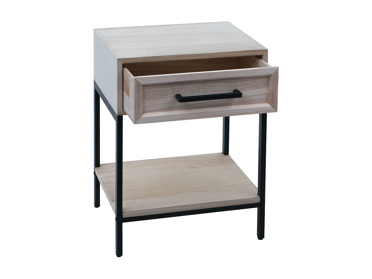 Table de chevet MCW-N91,  naturel
