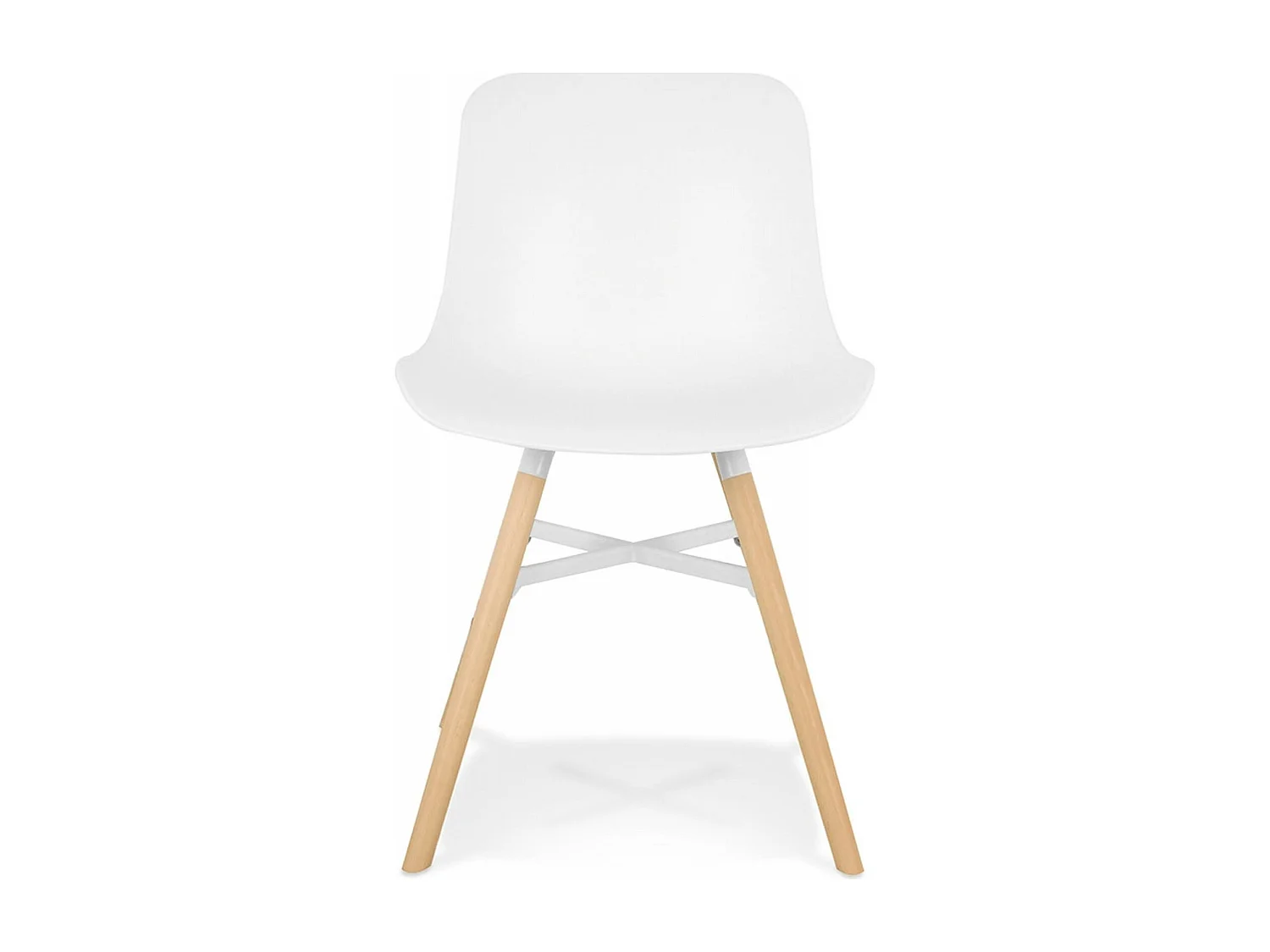 Chaise élégante blanche pour intérieur chic