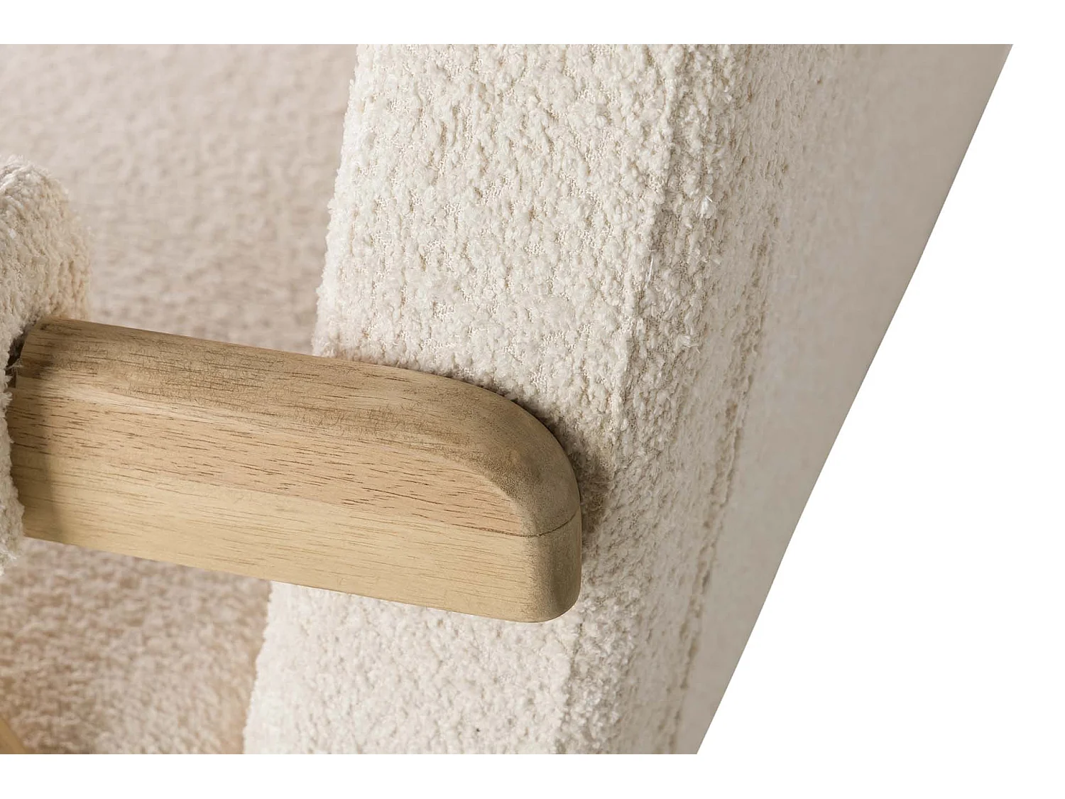 Tabouret en métal rembourré imprimé bleu 33x47