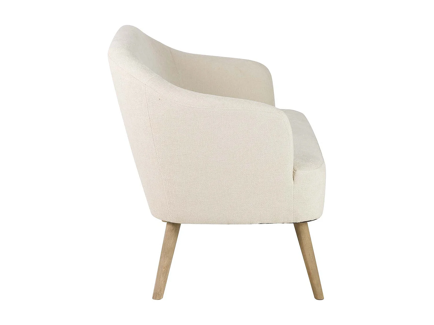 Tabouret en métal rembourré imprimé rouge 33x47