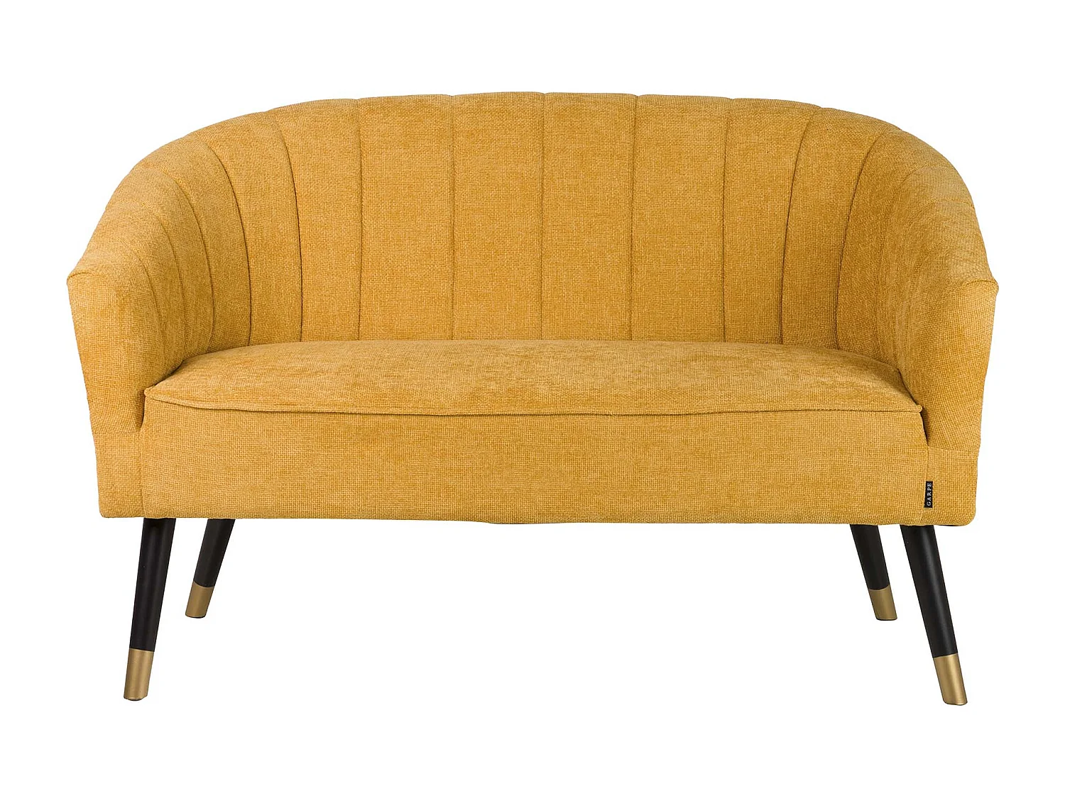 Tabouret métal rembourré imprimé beige