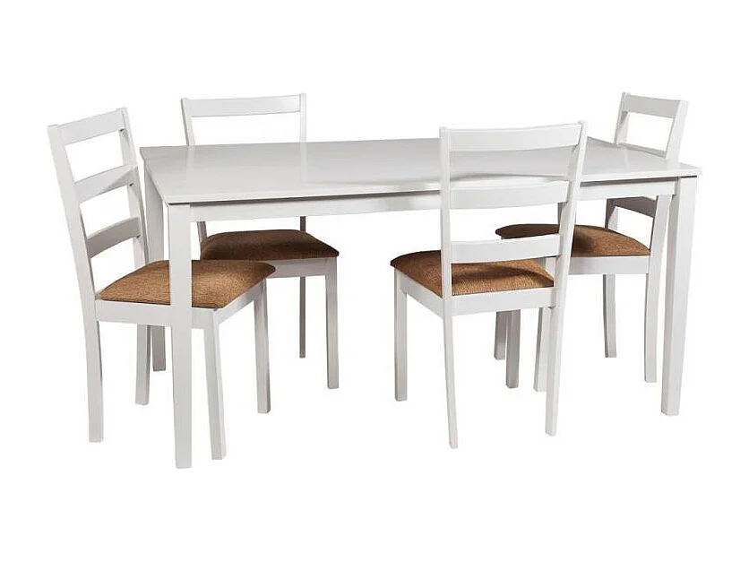 Tabouret en métal rembourré imprimé jaune 33x47