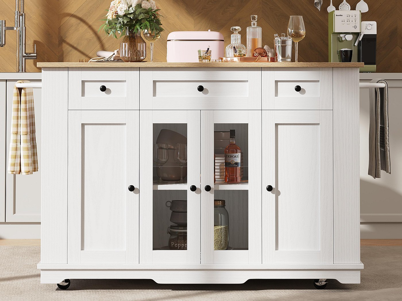 Hzuaneri Buffet, Euble De Rangeent, Euble De Salle De Bain, Buffet