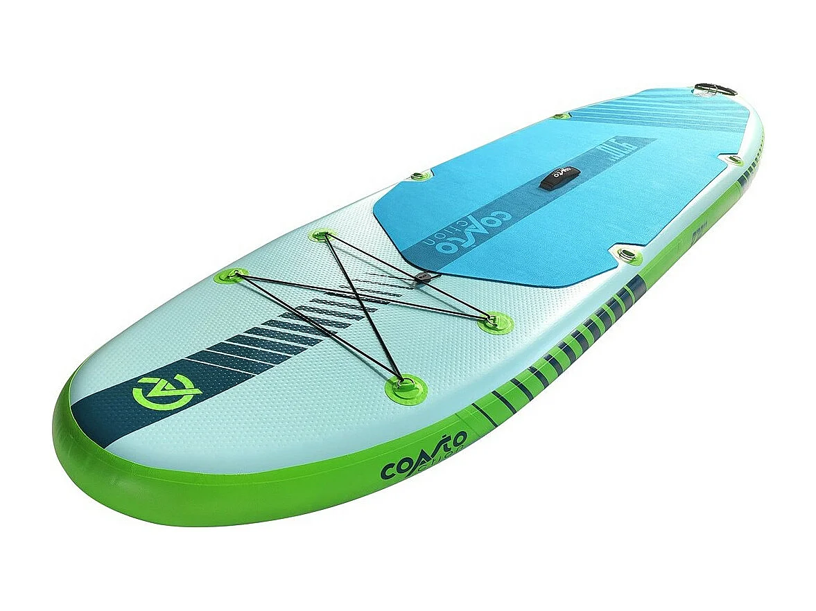 Sup Gonflable All-Round Action 9'10 - 300x84x15cm Dropstitch - Pack Pagaie Leash Pompe Sac de Transport