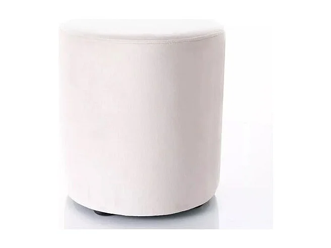 Pufa DOTI C VELVET jasnobeżowa