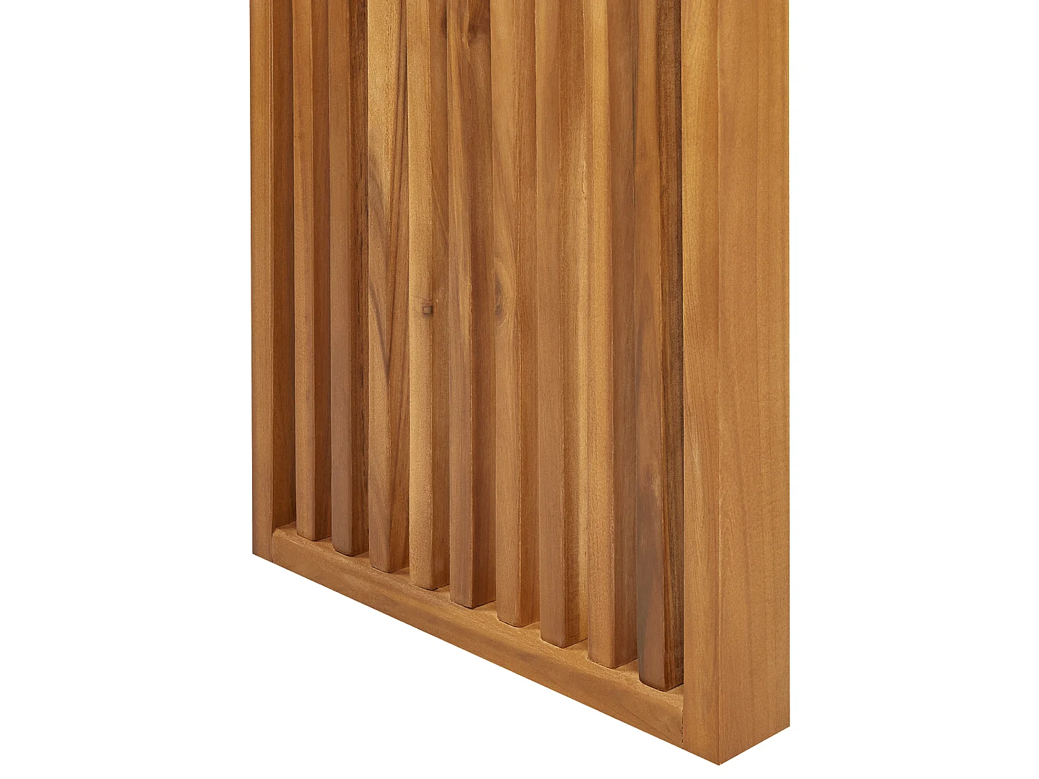Set of 2 Garden Benches SULZANO 150 cm Acacia Wood Brown