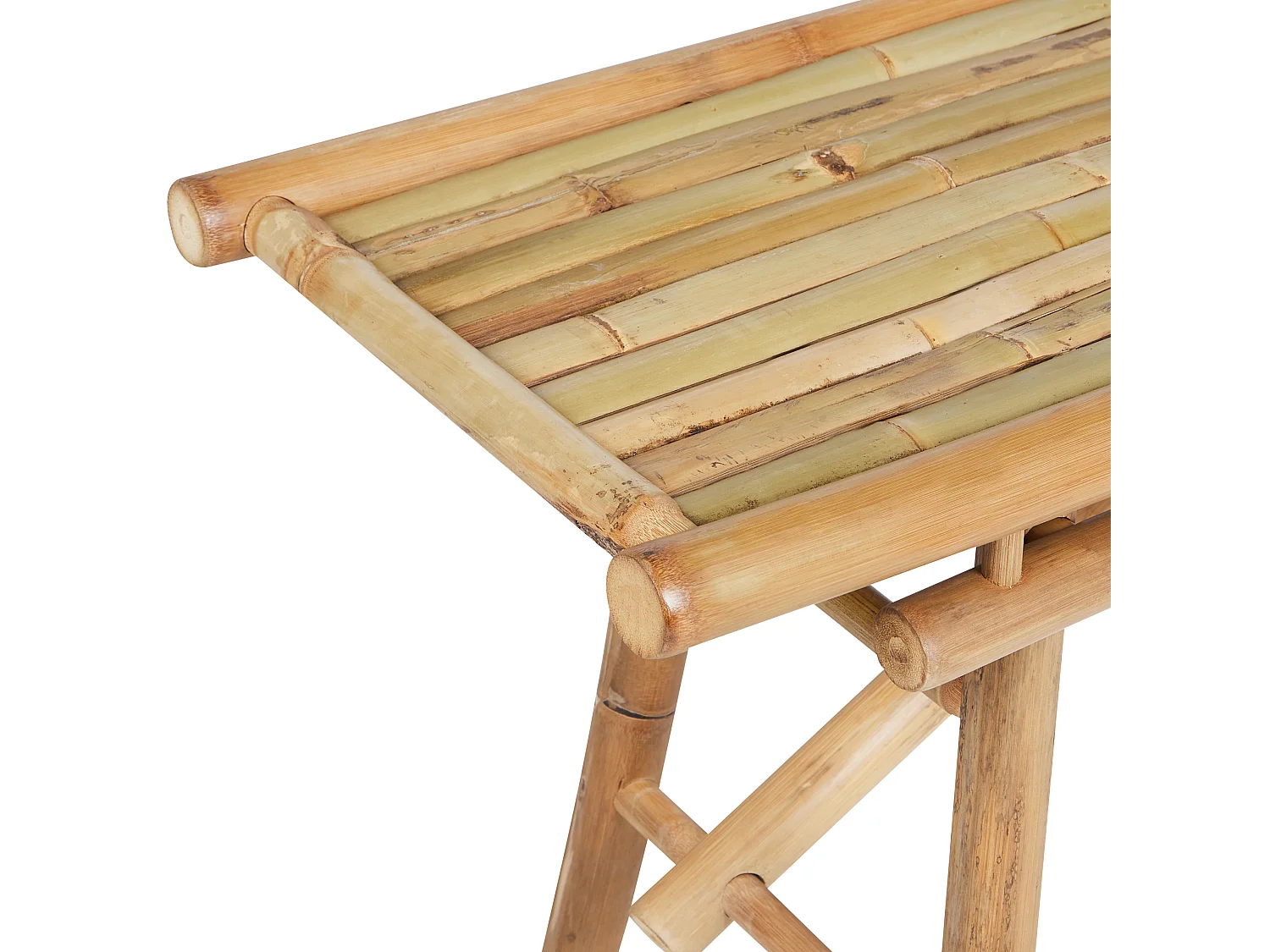 Set van 2 tuinbanken TINDARI 180 cm Hout Lichte houtkleur