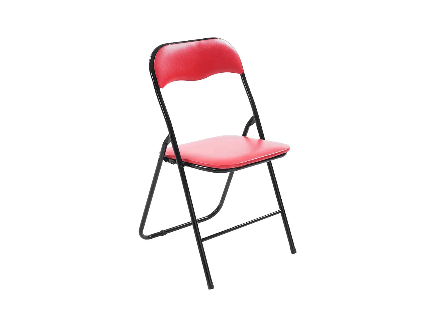 Chaise de cuisine pliable métal argentée 45 x 45 x 78 cm MED10008